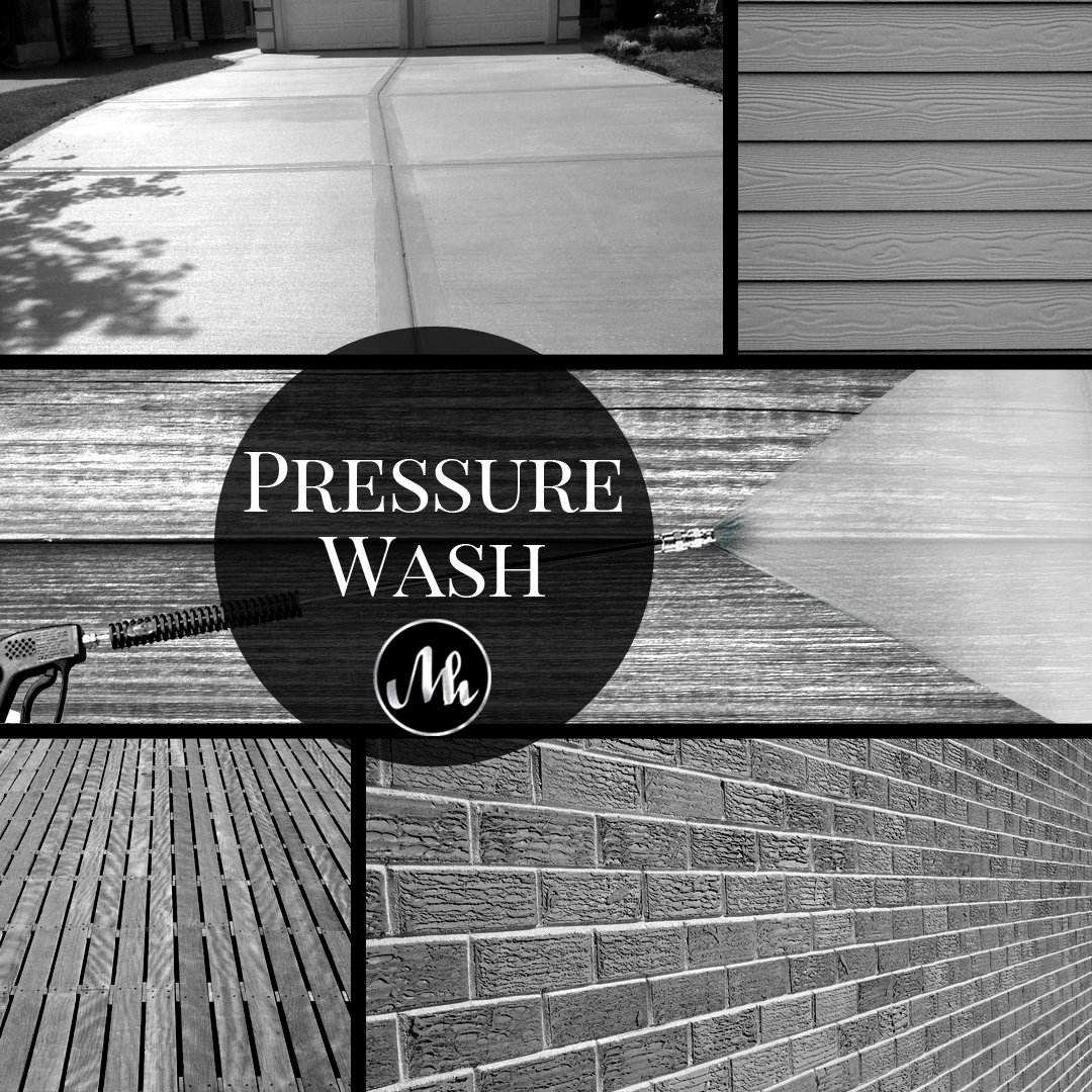 pressure washing